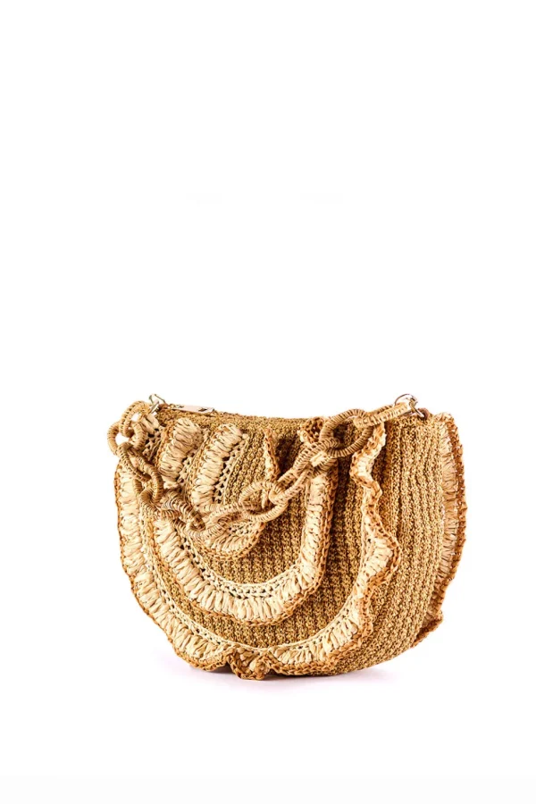 Borsa a mano Viamail Bag beige cancun frill e01