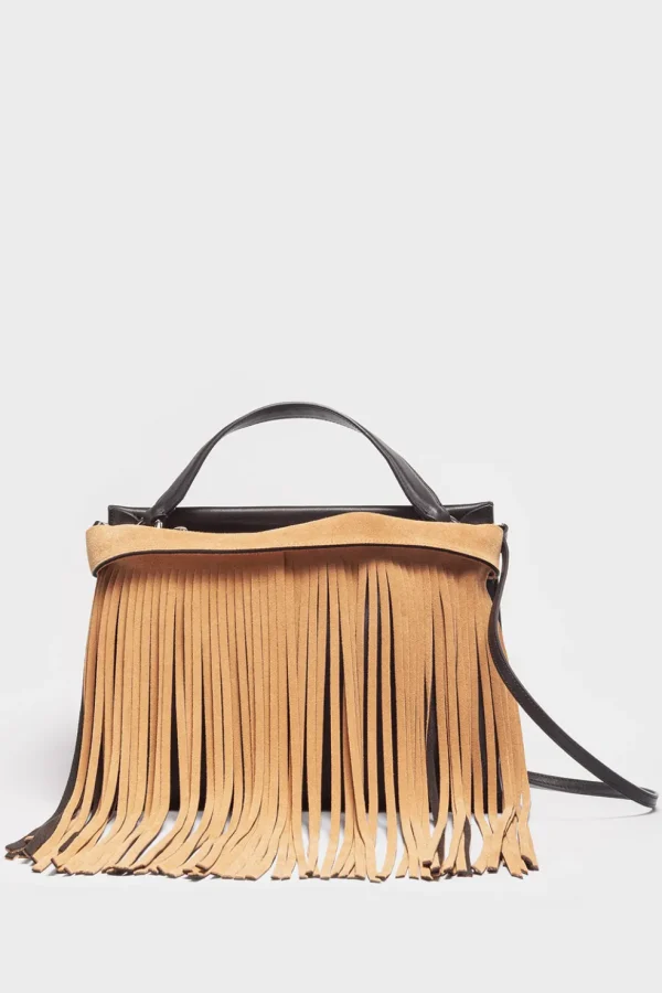 Borsa a tracolla Cardito Sale BLANCH FRINGE