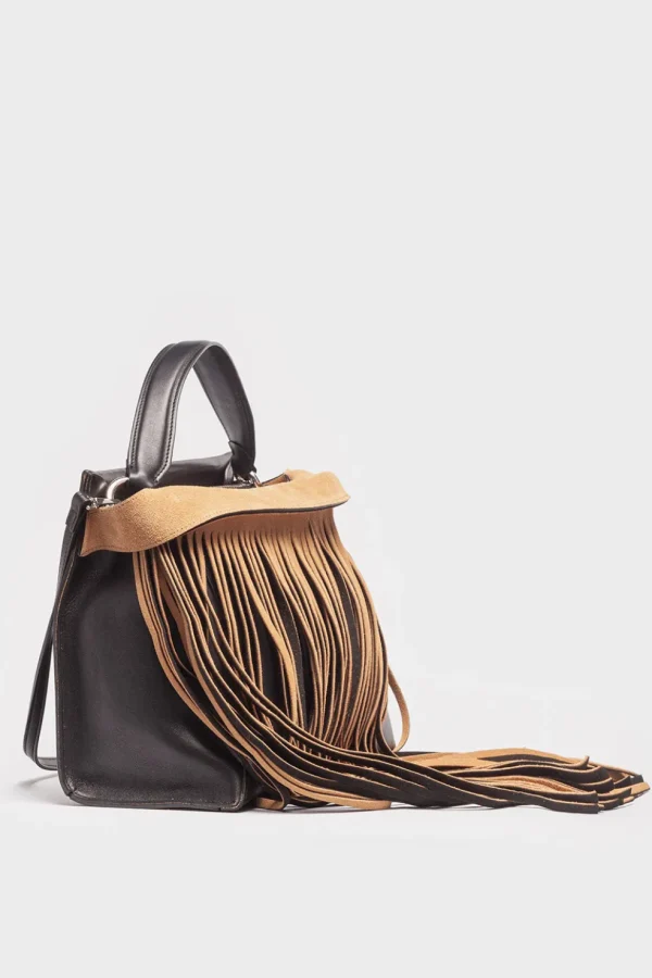 Borsa a tracolla Cardito Sale BLANCH FRINGE