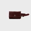 Borsa Marsupio Studio Rundhloz in pelle wine 3982560