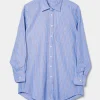 Camicia Diega a righe blue camela 9692