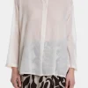 Camicia Diega in cotone bianco carcia 9168