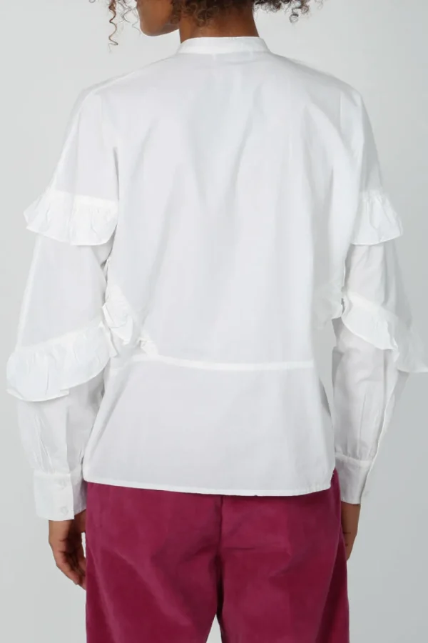 Camicia Roseanna da donna in cotone bianco edgard