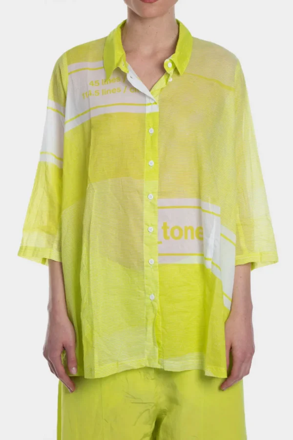 Camicia Studio Rhundholz con stampa sun 3600401