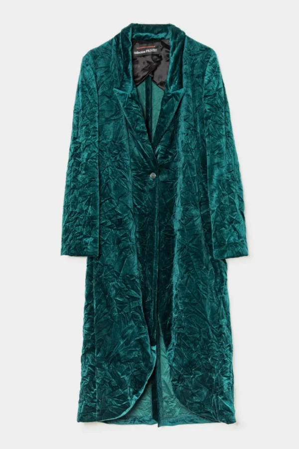 Cappotto Collection Privee verde pino ra8021