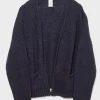 Cardigan Isabella Clementini blu i618