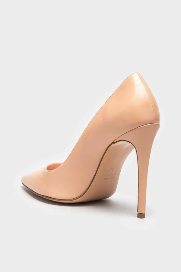 Decollete Alexandra da donna in nappa color nude 1394