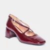 Decollete Alexandra in vernice bordeaux 2195008