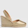 Espadrilles Castaner oro CARISSA