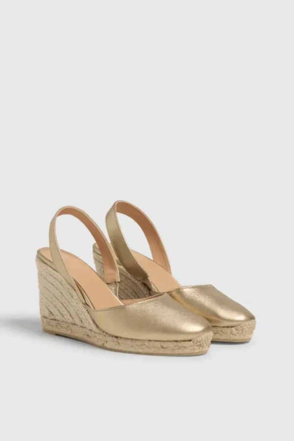 Espadrilles Castaner oro CARISSA