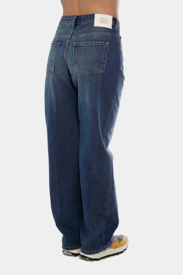 Pantalone Jeans True Nyc lavaggio medio