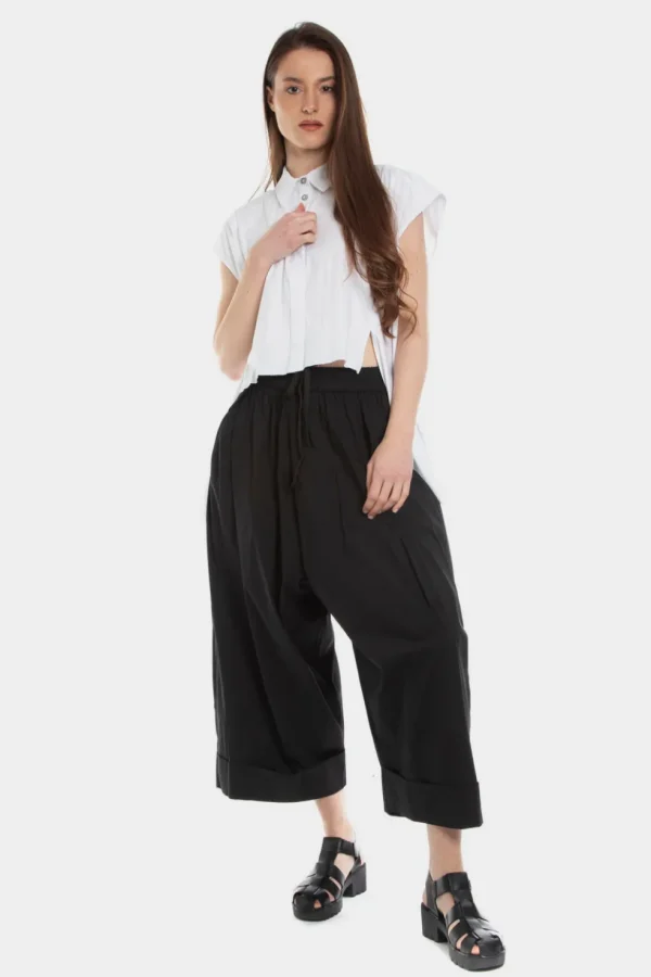 Pantalone Nu Black nero y24 13009