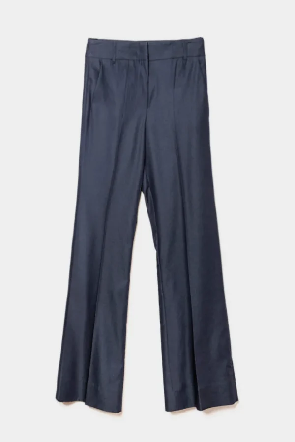 Pantalone Post Scriptum blu oriet