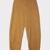 Pantalone PS in lino e cotone oro mia dyed