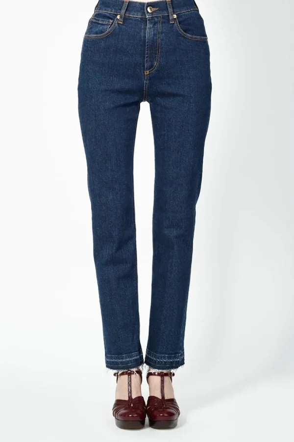 Pantalone True Nyc da donna in jeans blu MANET