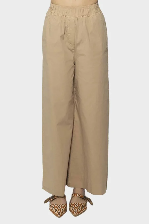 Pantalone True Nyc in cotone sabbia baloon