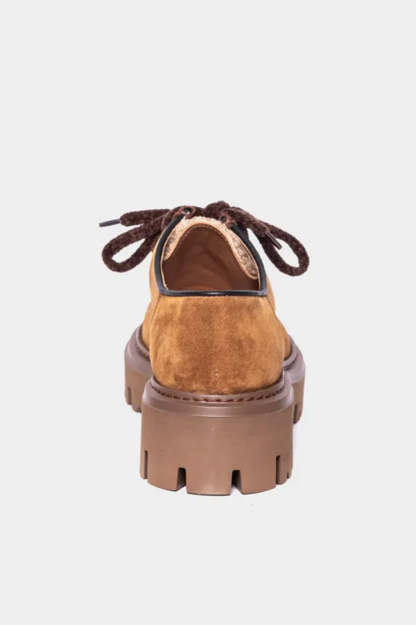 Scarpa stringata Alexandra camel dora