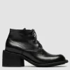 Scarpa stringata Officine Creative in pelle nero wilds 002