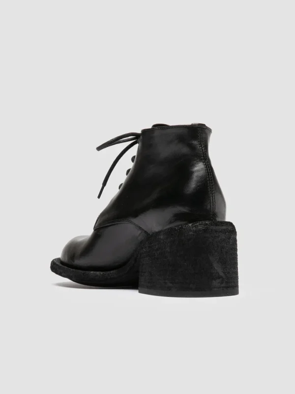 Scarpa stringata Officine Creative in pelle nero wilds 002