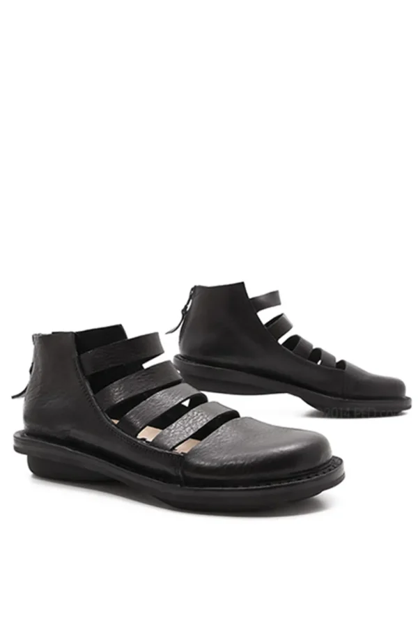 Scarpa Trippen in pelle nera skipper