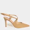 Slingback Alexandra in camoscio taupe 24292