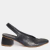 Slingback Alexandra in pelle blu