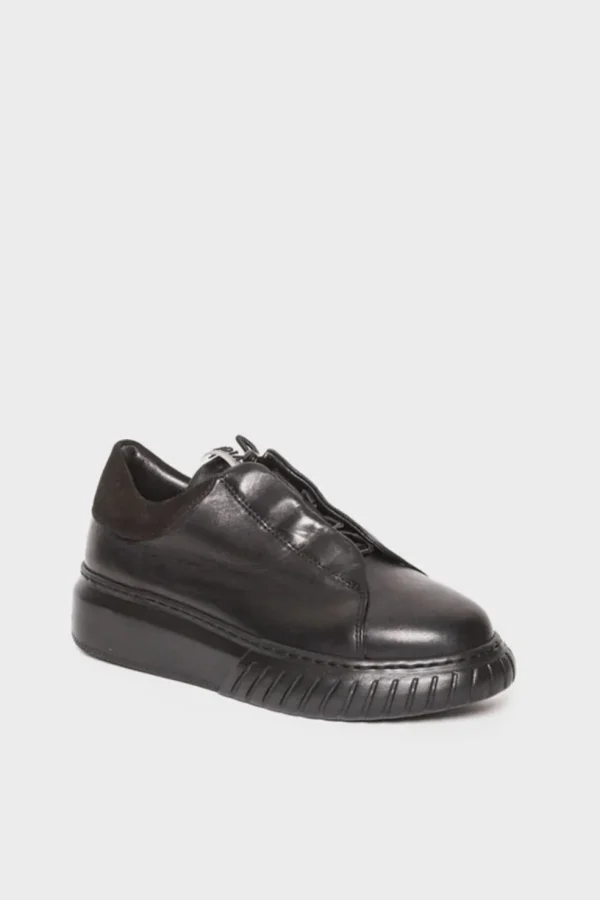 Sneakers Andiafora in pelle nera LIBI entry