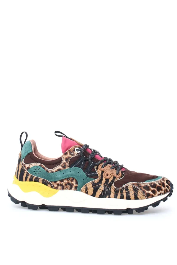 Sneakers Flower Mountain brown multi Yamano 3