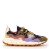 Sneakers Flower Mountain light brown violet Yamano 3