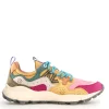 Sneakers Flower Mountain fuxia light pink Yamano 3