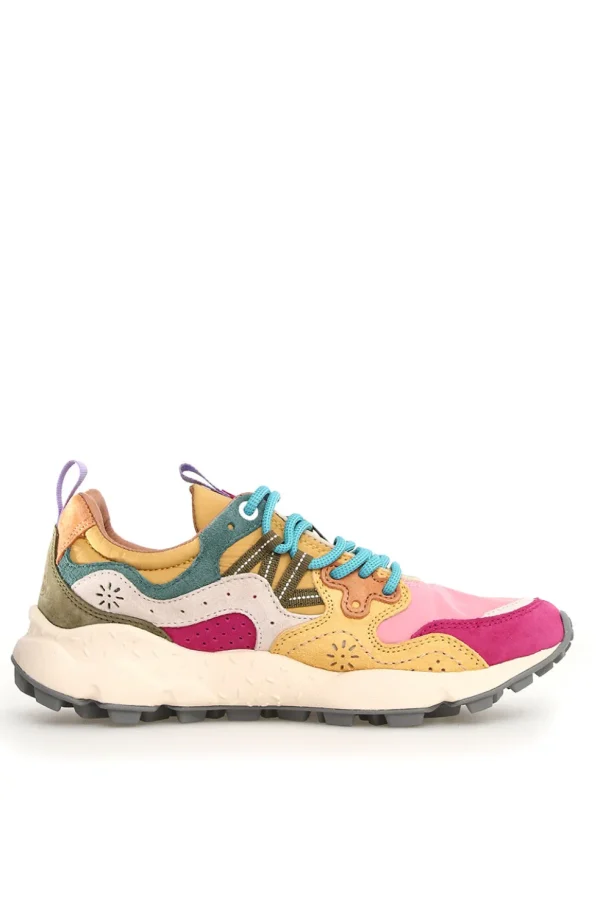 Sneakers Flower Mountain fuxia light pink Yamano 3