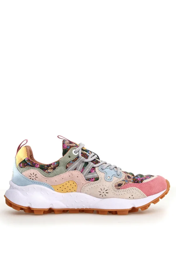 Sneakers Flower Mountain rose milk Yamano 3