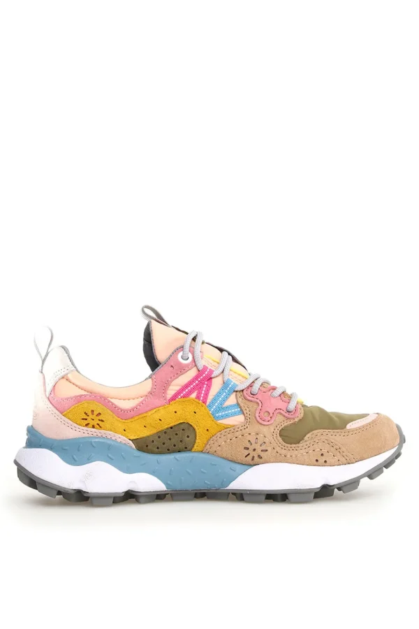 Sneakers Flower Mountain dark rose Yamano 3