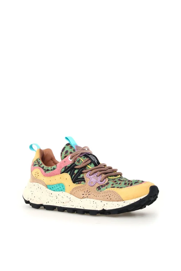 Sneakers Flower Mountain beige sand Yamano 3