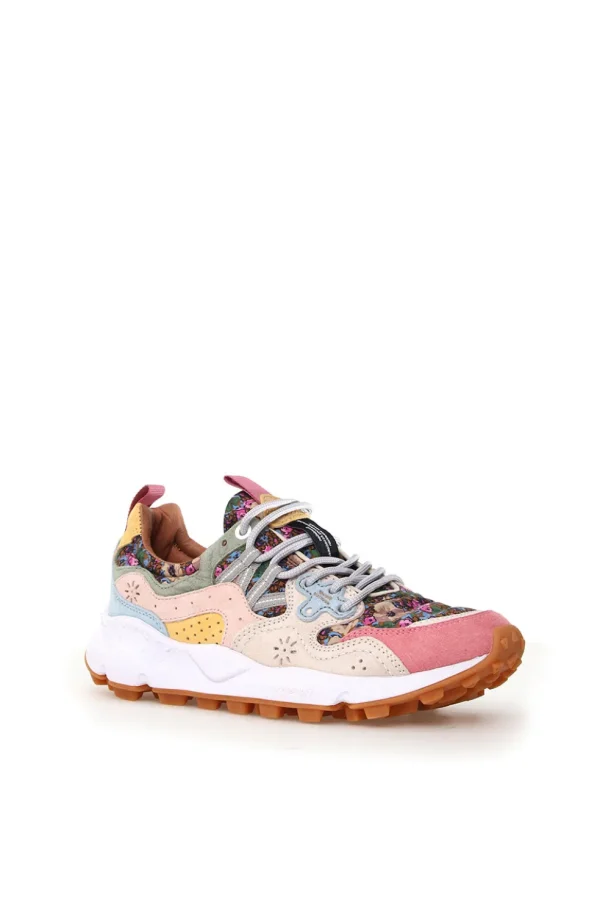 Sneakers Flower Mountain rose milk Yamano 3