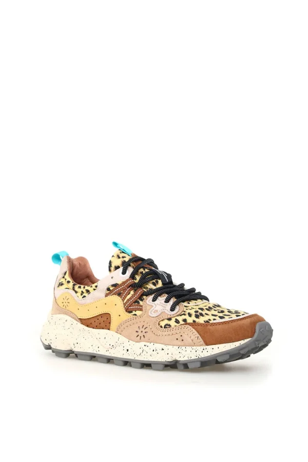 Sneakers Flower Mountain brown taupe leo Yamano 3