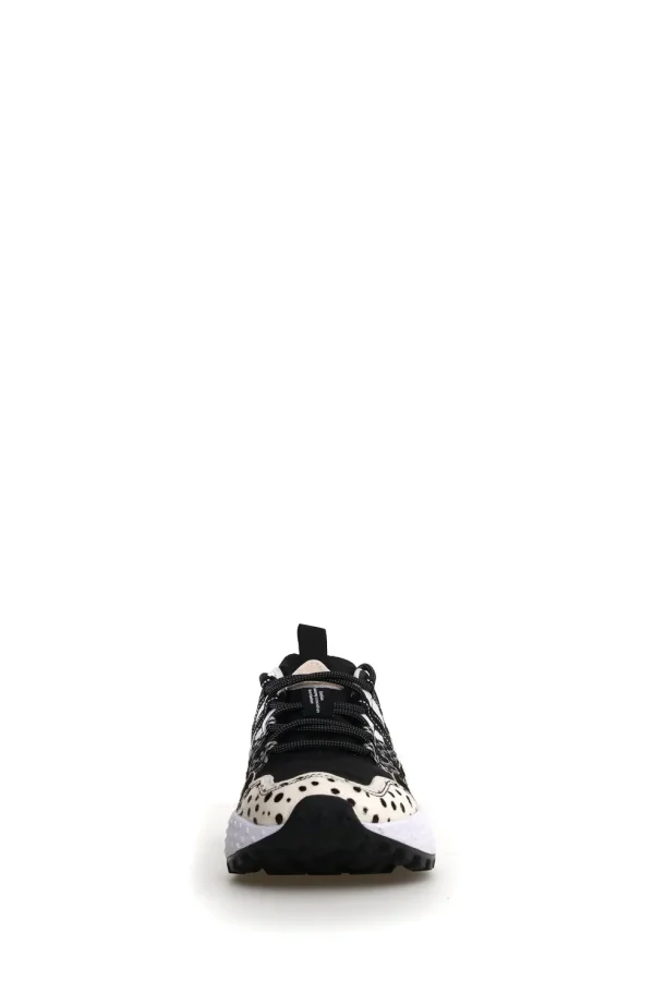 Sneakers Flower Mountain white e black washi