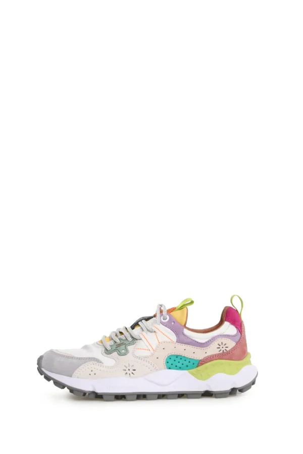 Sneakers Flower Mountain light liliac white Yamano 3