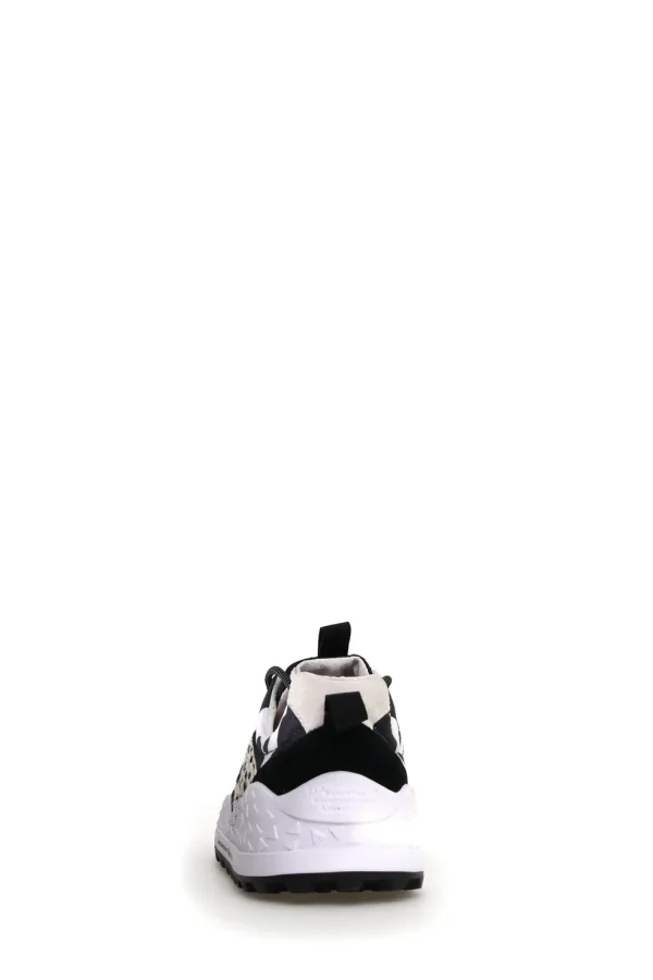 Sneakers Flower Mountain white e black washi