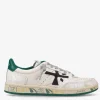 Sneakers Premiata bianco e verde bskt clayd 6778