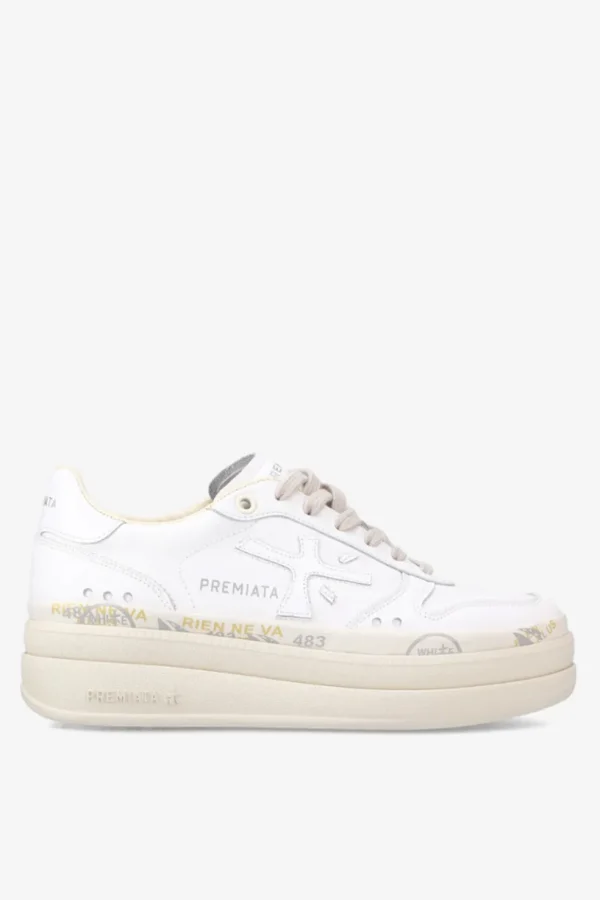 Sneakers Premiata bianco micol 6788