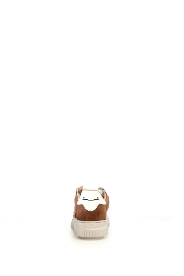 Sneakers Voile Blanche teddy brown Laura