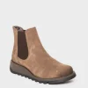 Stivaletto Chelsea Fly London taupe salv