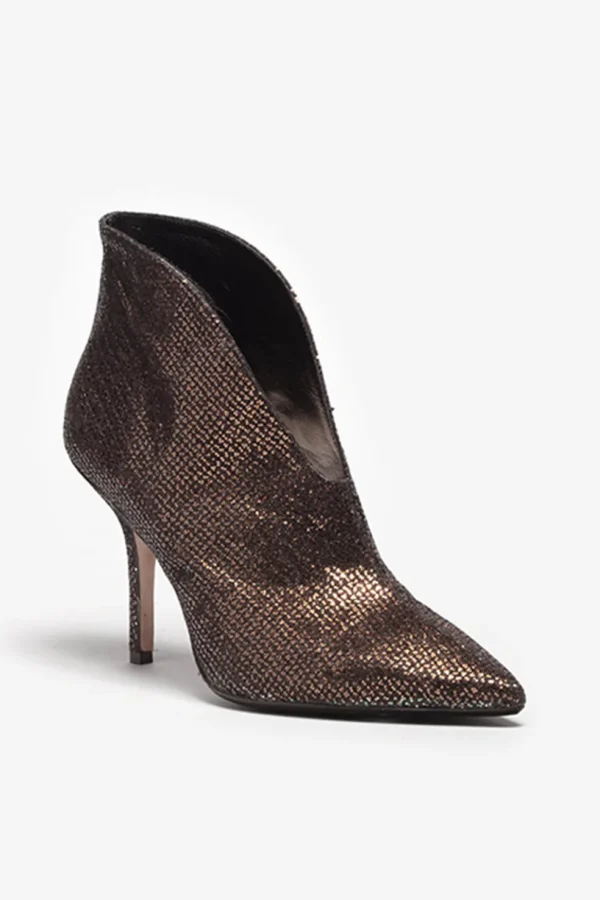 Stivaletto da donna Alexandra in bronzo glitter 9388