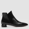 Stivaletto Officine Creative in pelle nera sage 108