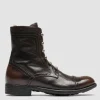 Stivaletto Officine Creative in Pelle Marrone calixte023